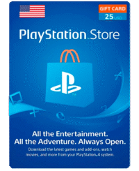 psn card 25usd